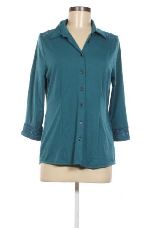 Γυναικείο πουκάμισο Canda, Μέγεθος M, Χρώμα Πράσινο, Τιμή 6,96 €