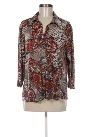 Γυναικείο πουκάμισο Canda, Μέγεθος L, Χρώμα Πολύχρωμο, Τιμή 3,56 €