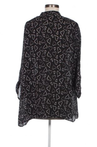 Γυναικείο πουκάμισο Canda, Μέγεθος XXL, Χρώμα Μαύρο, Τιμή 15,46 €