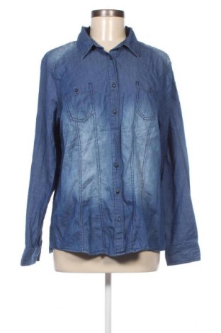 Γυναικείο πουκάμισο Charles Vogele, Μέγεθος XL, Χρώμα Μπλέ, Τιμή 12,06 €