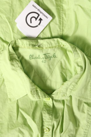Γυναικείο πουκάμισο Charles Vogele, Μέγεθος L, Χρώμα Πράσινο, Τιμή 8,22 €