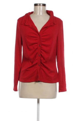 Γυναικείο πουκάμισο Chicoree, Μέγεθος L, Χρώμα Κόκκινο, Τιμή 5,72 €