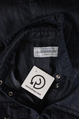 Γυναικείο πουκάμισο Clockhouse, Μέγεθος XS, Χρώμα Μπλέ, Τιμή 3,09 €