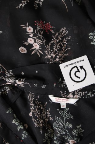 Γυναικείο πουκάμισο Clockhouse, Μέγεθος M, Χρώμα Μαύρο, Τιμή 6,91 €