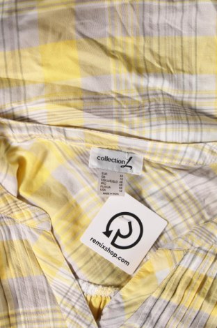 Γυναικείο πουκάμισο Collection L, Μέγεθος XL, Χρώμα Κίτρινο, Τιμή 12,52 €