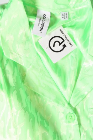 Cămașă de femei Collusion, Mărime XL, Culoare Verde, Preț 59,74 Lei