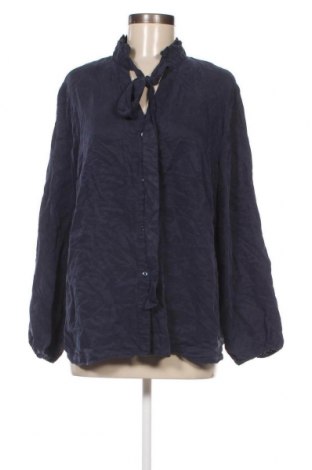 Γυναικείο πουκάμισο Creation L, Μέγεθος XL, Χρώμα Μπλέ, Τιμή 17,88 €