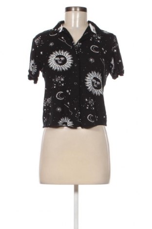 Γυναικείο πουκάμισο Cropp, Μέγεθος S, Χρώμα Μαύρο, Τιμή 9,69 €