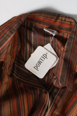 Γυναικείο πουκάμισο Delmod, Μέγεθος XL, Χρώμα Καφέ, Τιμή 11,46 €