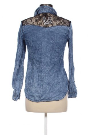 Γυναικείο πουκάμισο Denim Co., Μέγεθος XS, Χρώμα Μπλέ, Τιμή 3,40 €
