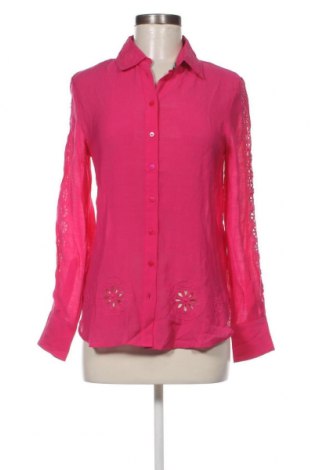 Γυναικείο πουκάμισο Desigual, Μέγεθος XS, Χρώμα Ρόζ , Τιμή 33,40 €