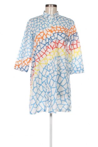 Γυναικείο πουκάμισο Desigual, Μέγεθος XL, Χρώμα Πολύχρωμο, Τιμή 53,20 €
