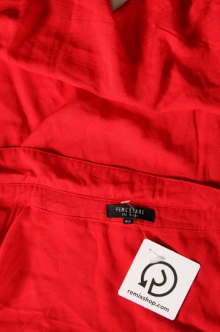 Γυναικείο πουκάμισο Eva Minge, Μέγεθος L, Χρώμα Κόκκινο, Τιμή 14,69 €