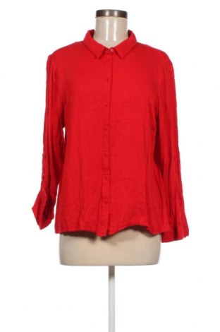 Дамска риза Eva Minge, Размер L, Цвят Червен, Цена 28,71 лв.