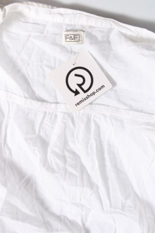 Γυναικείο πουκάμισο F&F, Μέγεθος L, Χρώμα Λευκό, Τιμή 19,82 €