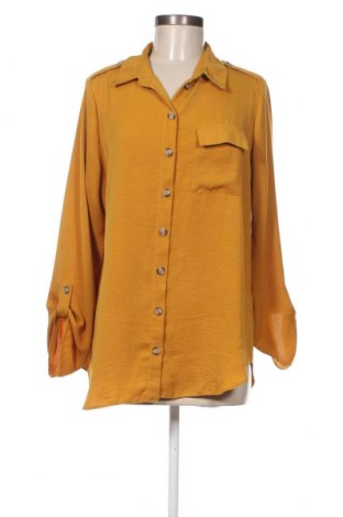 Γυναικείο πουκάμισο F&F, Μέγεθος L, Χρώμα Κίτρινο, Τιμή 12,79 €