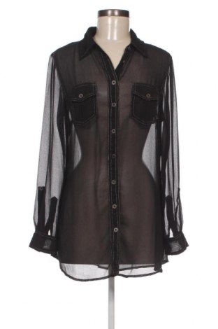 Γυναικείο πουκάμισο Gina Benotti, Μέγεθος M, Χρώμα Μαύρο, Τιμή 7,73 €