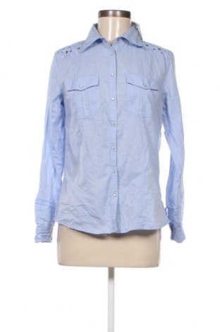 Γυναικείο πουκάμισο Gina Benotti, Μέγεθος M, Χρώμα Μπλέ, Τιμή 4,64 €