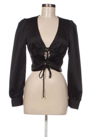 Γυναικείο πουκάμισο Glamorous, Μέγεθος S, Χρώμα Μαύρο, Τιμή 10,43 €