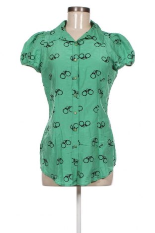 Γυναικείο πουκάμισο Gsus Sindustries, Μέγεθος M, Χρώμα Πράσινο, Τιμή 13,02 €