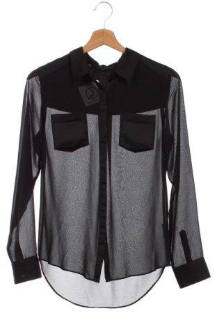 Γυναικείο πουκάμισο Guess, Μέγεθος XS, Χρώμα Μαύρο, Τιμή 21,87 €