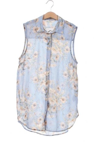 Γυναικείο πουκάμισο H&M, Μέγεθος XS, Χρώμα Πολύχρωμο, Τιμή 3,21 €