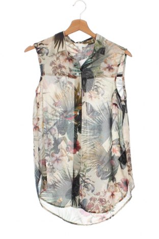 Γυναικείο πουκάμισο H&M, Μέγεθος XS, Χρώμα Πολύχρωμο, Τιμή 7,02 €