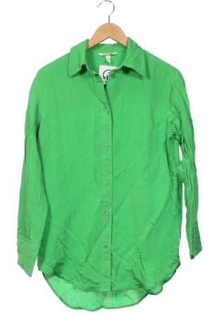 Dámska košeľa  H&M, Veľkosť XS, Farba Zelená, Cena  7,70 €