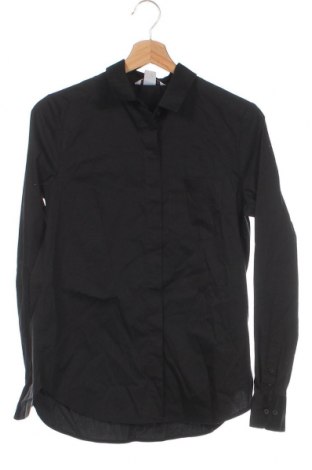 Дамска риза H&M, Размер S, Цвят Черен, Цена 25,09 лв.