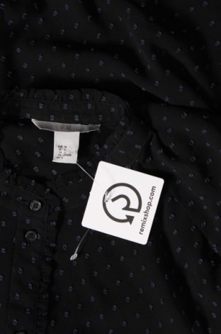 Дамска риза H&M, Размер S, Цвят Черен, Цена 13,50 лв.