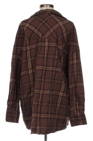 Γυναικείο πουκάμισο H&M Divided, Μέγεθος L, Χρώμα Καφέ, Τιμή 15,46 €