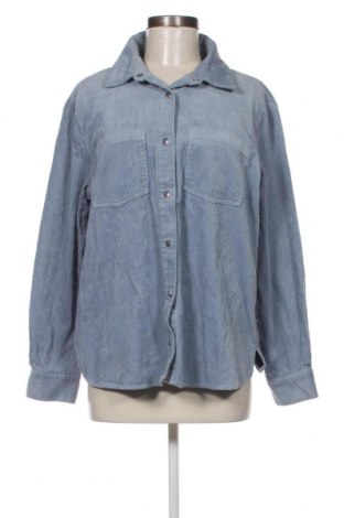 Γυναικείο πουκάμισο H&M Divided, Μέγεθος S, Χρώμα Μπλέ, Τιμή 2,32 €