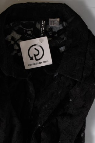 Γυναικείο πουκάμισο H&M Divided, Μέγεθος M, Χρώμα Μαύρο, Τιμή 4,64 €
