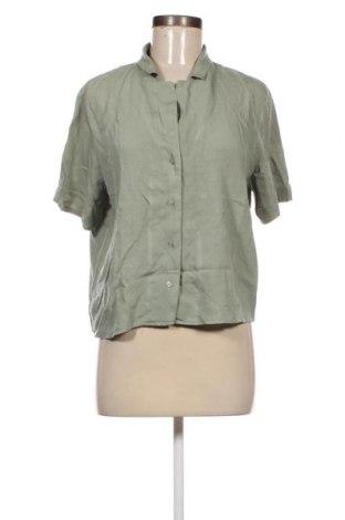 Γυναικείο πουκάμισο H&M Divided, Μέγεθος S, Χρώμα Πράσινο, Τιμή 4,49 €