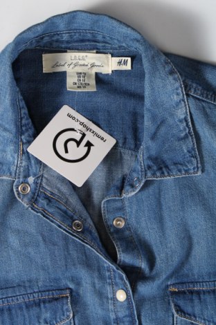 Γυναικείο πουκάμισο H&M L.O.G.G., Μέγεθος M, Χρώμα Μπλέ, Τιμή 6,90 €