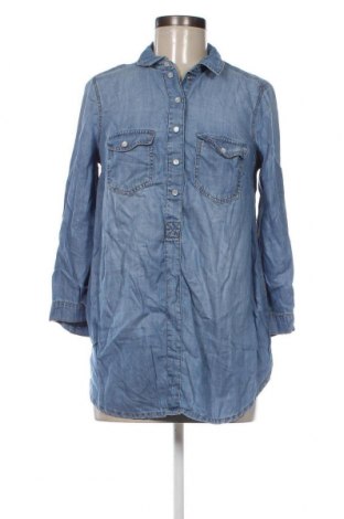 Γυναικείο πουκάμισο H&M Mama, Μέγεθος S, Χρώμα Μπλέ, Τιμή 4,64 €