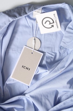 Γυναικείο πουκάμισο Ichi, Μέγεθος XS, Χρώμα Μπλέ, Τιμή 17,86 €