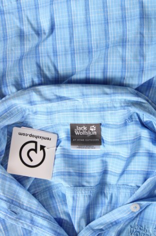 Дамска риза Jack Wolfskin, Размер XL, Цвят Син, Цена 42,00 лв.
