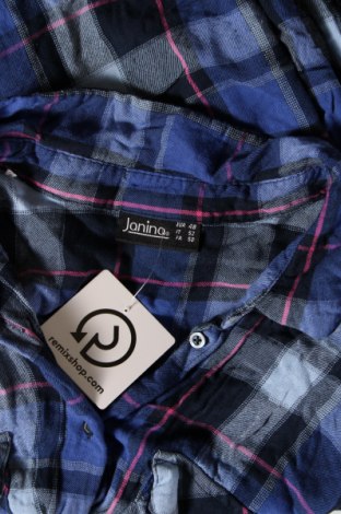 Γυναικείο πουκάμισο Janina, Μέγεθος XXL, Χρώμα Μπλέ, Τιμή 9,12 €