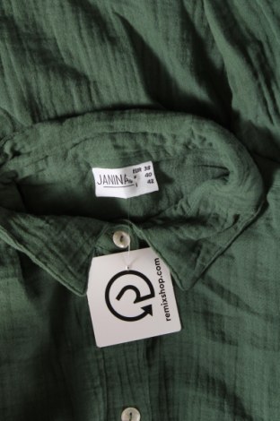 Дамска риза Janina, Размер M, Цвят Зелен, Цена 13,73 лв.