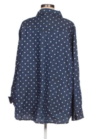 Γυναικείο πουκάμισο Janina, Μέγεθος XXL, Χρώμα Μπλέ, Τιμή 15,46 €