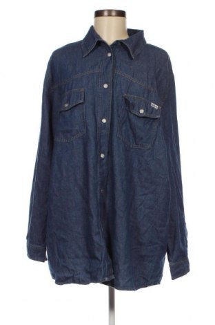 Γυναικείο πουκάμισο John Baner, Μέγεθος XXL, Χρώμα Μπλέ, Τιμή 15,46 €