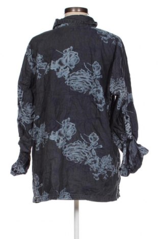 Γυναικείο πουκάμισο John Baner, Μέγεθος XXL, Χρώμα Γκρί, Τιμή 15,46 €