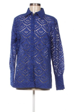 Γυναικείο πουκάμισο Karen Millen, Μέγεθος M, Χρώμα Μπλέ, Τιμή 70,03 €