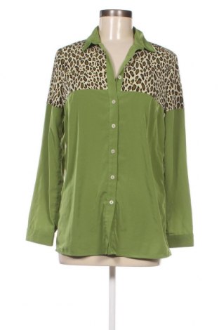 Дамска риза Karstadt, Размер XS, Цвят Зелен, Цена 10,00 лв.