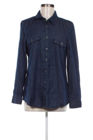 Γυναικείο πουκάμισο Laura Torelli, Μέγεθος L, Χρώμα Μπλέ, Τιμή 9,28 €