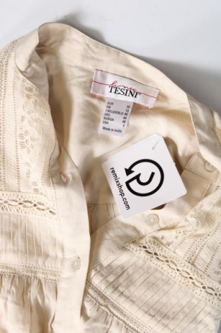 Дамска риза Linea Tesini, Размер M, Цвят Екрю, Цена 15,30 лв.