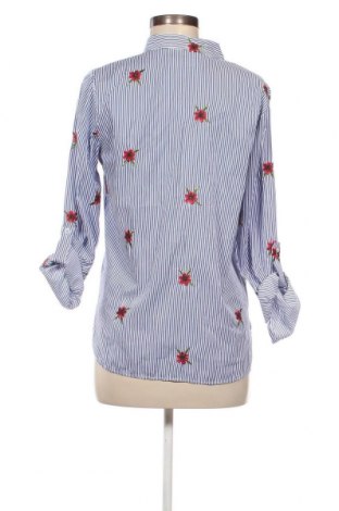 Γυναικείο πουκάμισο Made In Italy, Μέγεθος S, Χρώμα Μπλέ, Τιμή 3,40 €