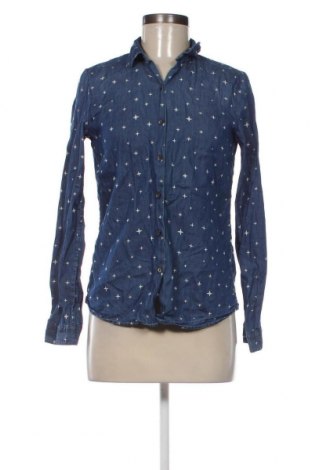 Γυναικείο πουκάμισο Maison Scotch, Μέγεθος S, Χρώμα Μπλέ, Τιμή 27,83 €