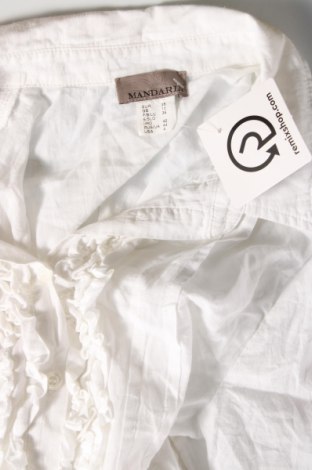 Γυναικείο πουκάμισο Mandarin, Μέγεθος S, Χρώμα Λευκό, Τιμή 6,96 €